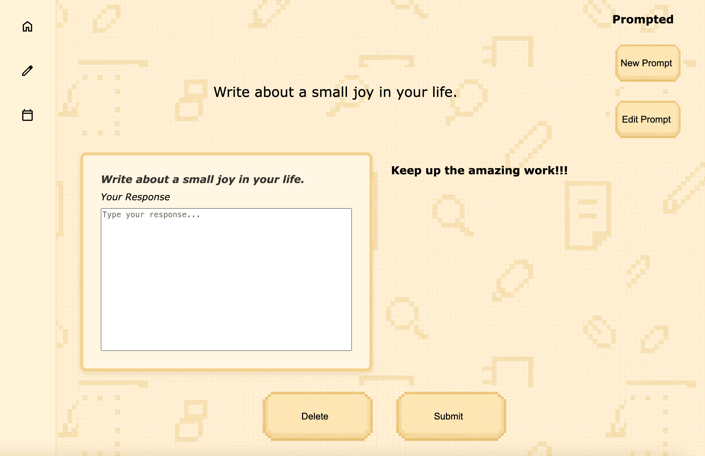 Prompted - The Daily Journaling App